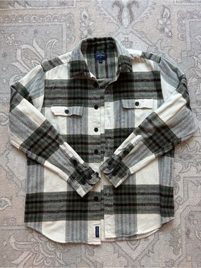 Noah NYC Heavyweight Flannel Shirt Jacket in Size S